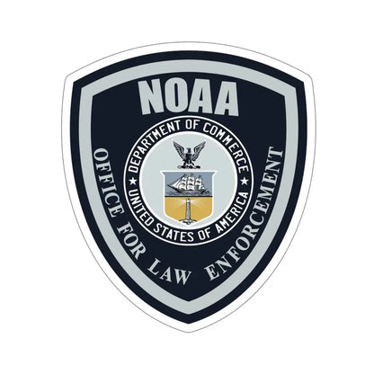 NOAA Marine Law Enforcement STICKER Vinyl Die-Cut Decal - The Sticker Space