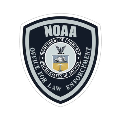 NOAA Marine Law Enforcement STICKER Vinyl Die-Cut Decal - The Sticker Space