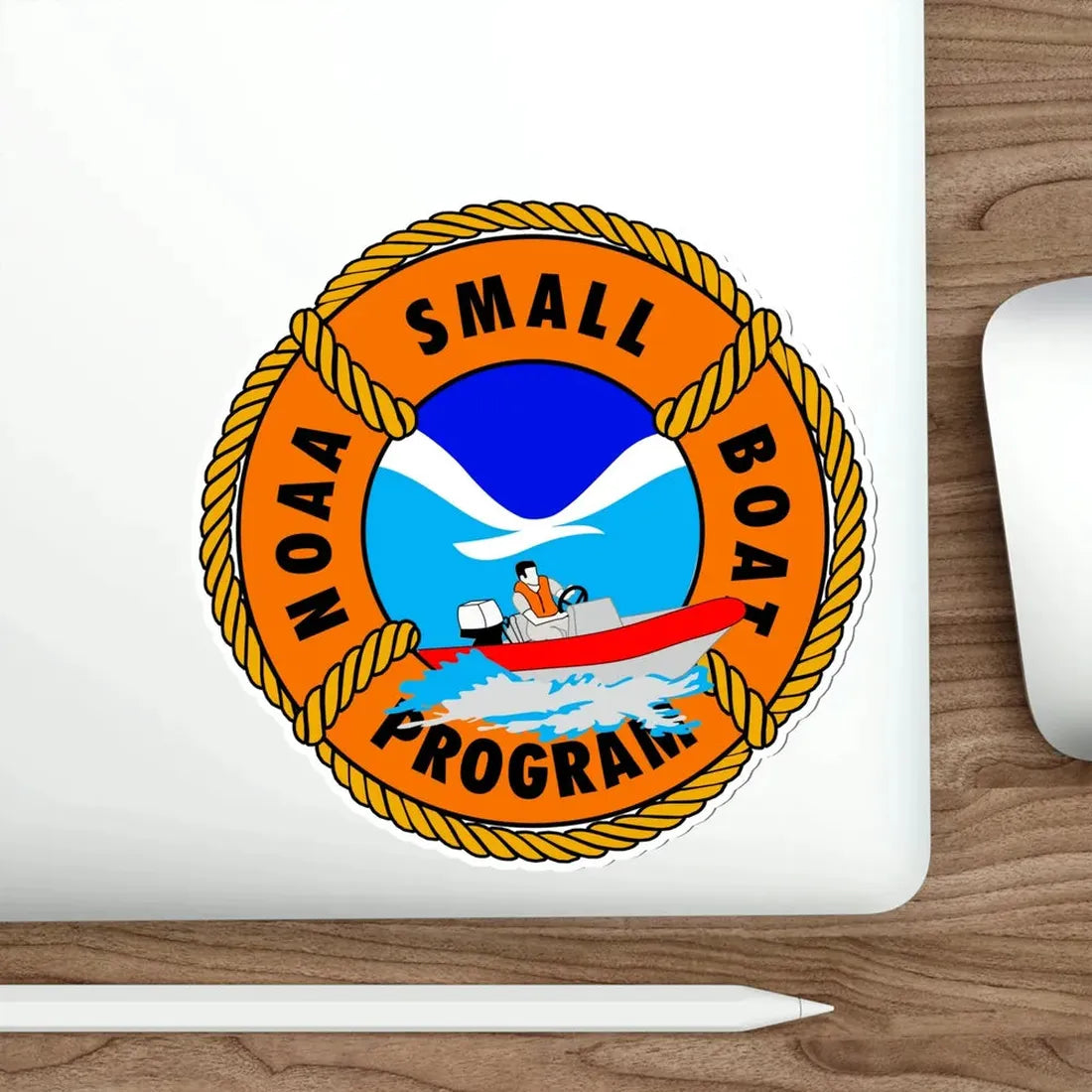 NOAAs Small Boat Program STICKER Vinyl Die-Cut Decal - The Sticker Space