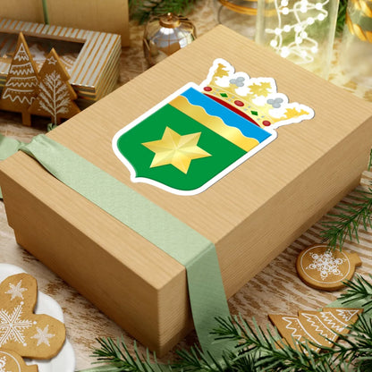 Noardeast-Fryslan wapen (Netherlands) (Coat of Arms) STICKER Vinyl Kiss-Cut Decal - The Sticker Space