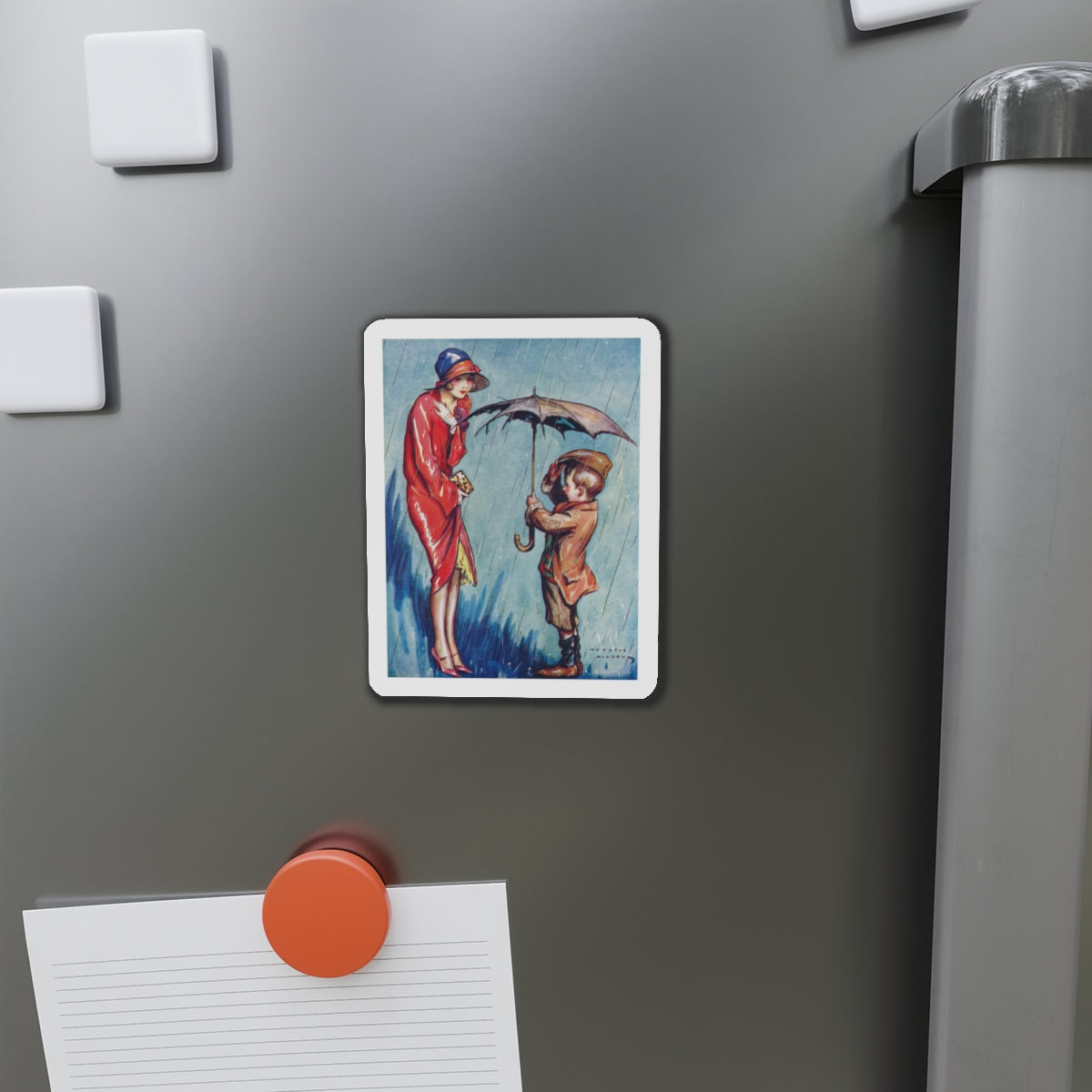 Noblesse Oblige, Help Yourself Annual, 1930 (Magazine Illustration) Refrigerator Magnet-The Sticker Space