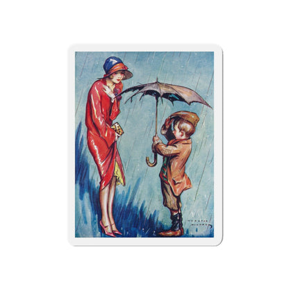 Noblesse Oblige, Help Yourself Annual, 1930 (Magazine Illustration) Refrigerator Magnet-6 × 6"-The Sticker Space