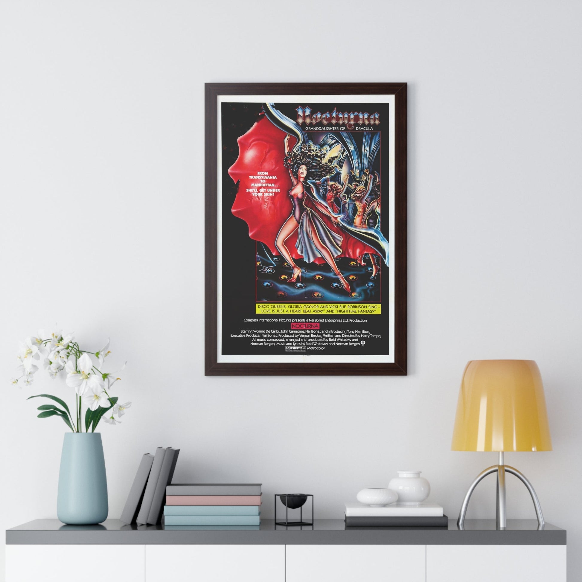 NOCTURNA 1976 - Framed Movie Poster-The Sticker Space