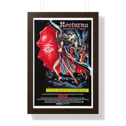 NOCTURNA 1976 - Framed Movie Poster-16″ x 24″-The Sticker Space