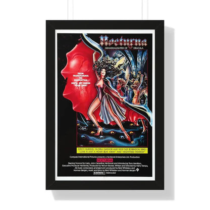 NOCTURNA 1976 - Framed Movie Poster - The Sticker Space