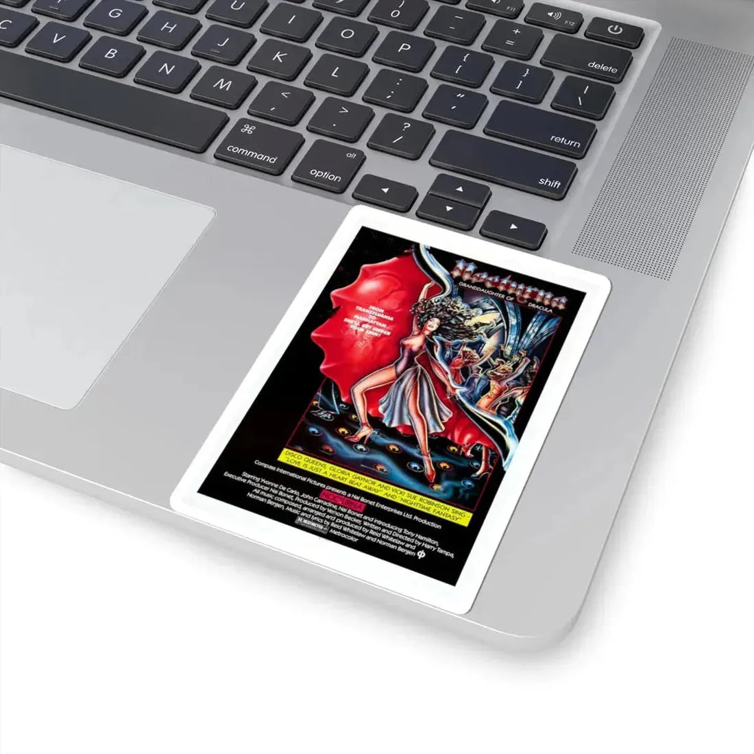 NOCTURNA 1976 Movie Poster - STICKER Vinyl Kiss-Cut Decal - The Sticker Space