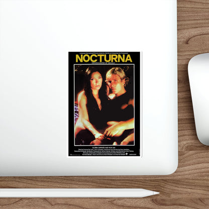 NOCTURNA (2) 1976 Movie Poster STICKER Vinyl Die-Cut Decal-The Sticker Space