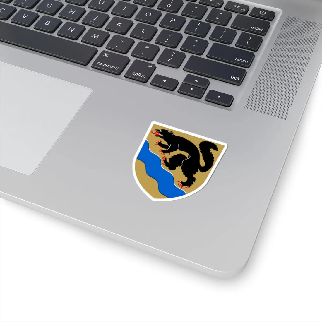 Nokia.vaakuna (Finland) (Coat of Arms) STICKER Vinyl Kiss-Cut Decal - The Sticker Space
