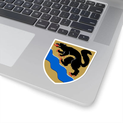Nokia.vaakuna (Finland) (Coat of Arms) STICKER Vinyl Kiss-Cut Decal - The Sticker Space