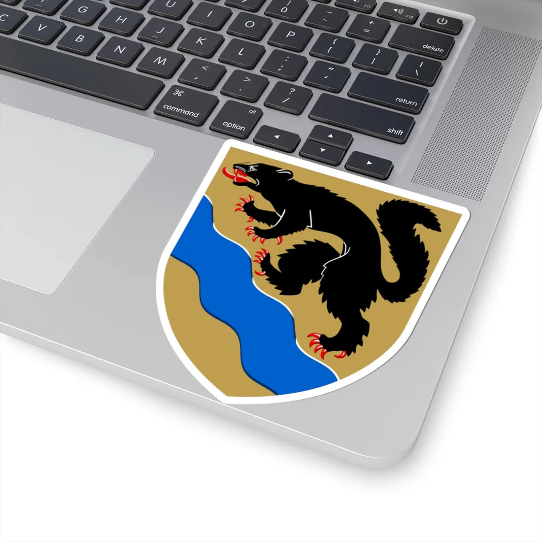 Nokia.vaakuna (Finland) (Coat of Arms) STICKER Vinyl Kiss-Cut Decal - The Sticker Space