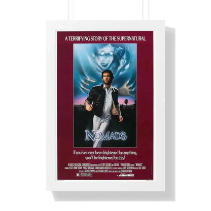 NOMADS 1986 - Framed Movie Poster 16″ x 24″ White - The Sticker Space