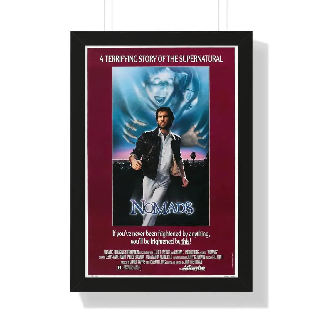NOMADS 1986 - Framed Movie Poster - The Sticker Space