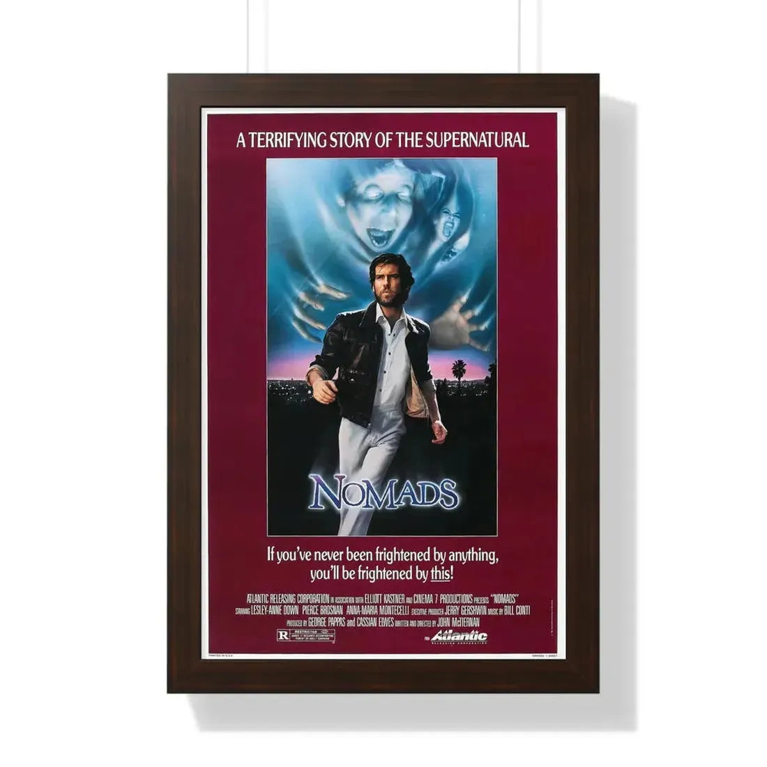 NOMADS 1986 - Framed Movie Poster - The Sticker Space