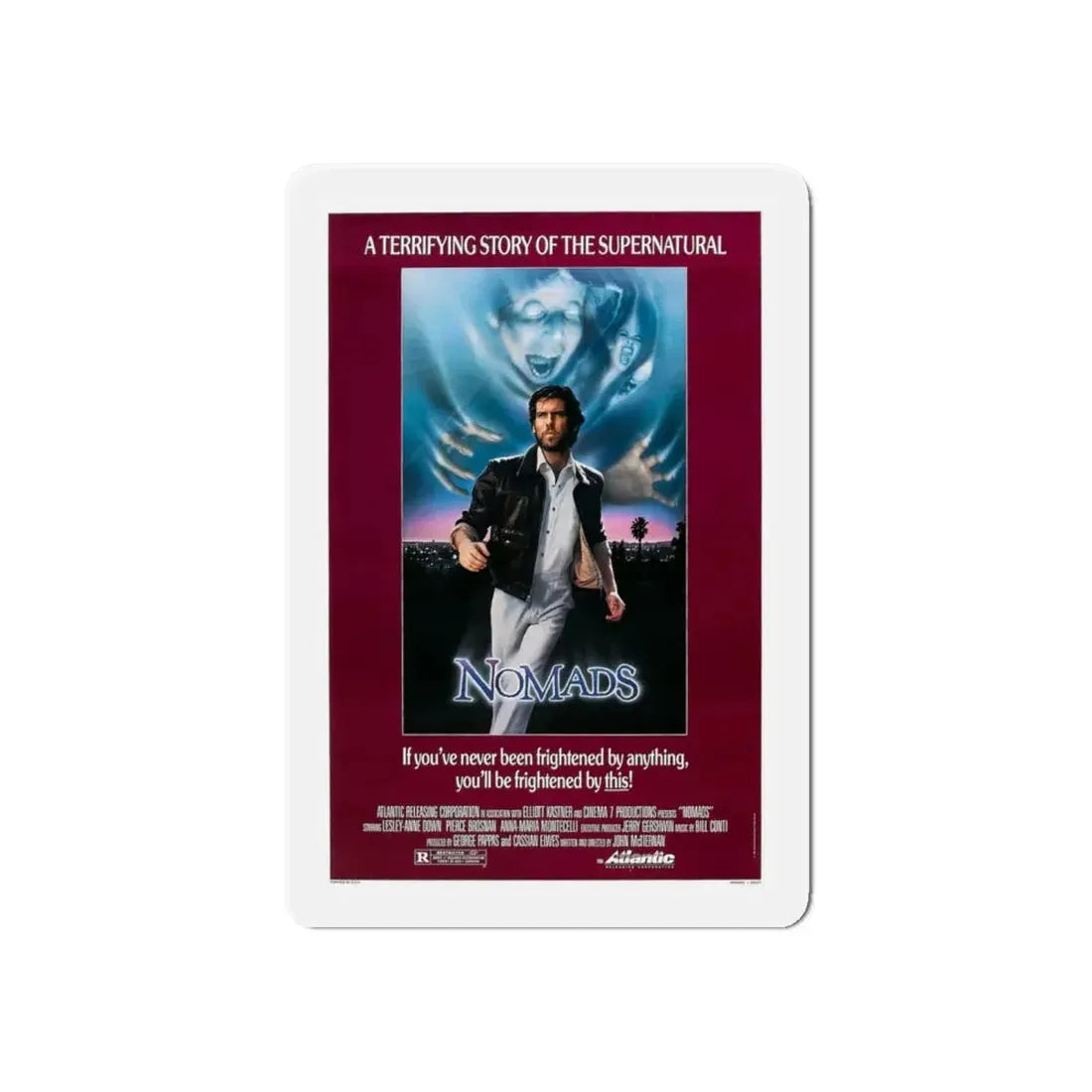 NOMADS 1986 Movie Poster - Refrigerator Magnet - The Sticker Space