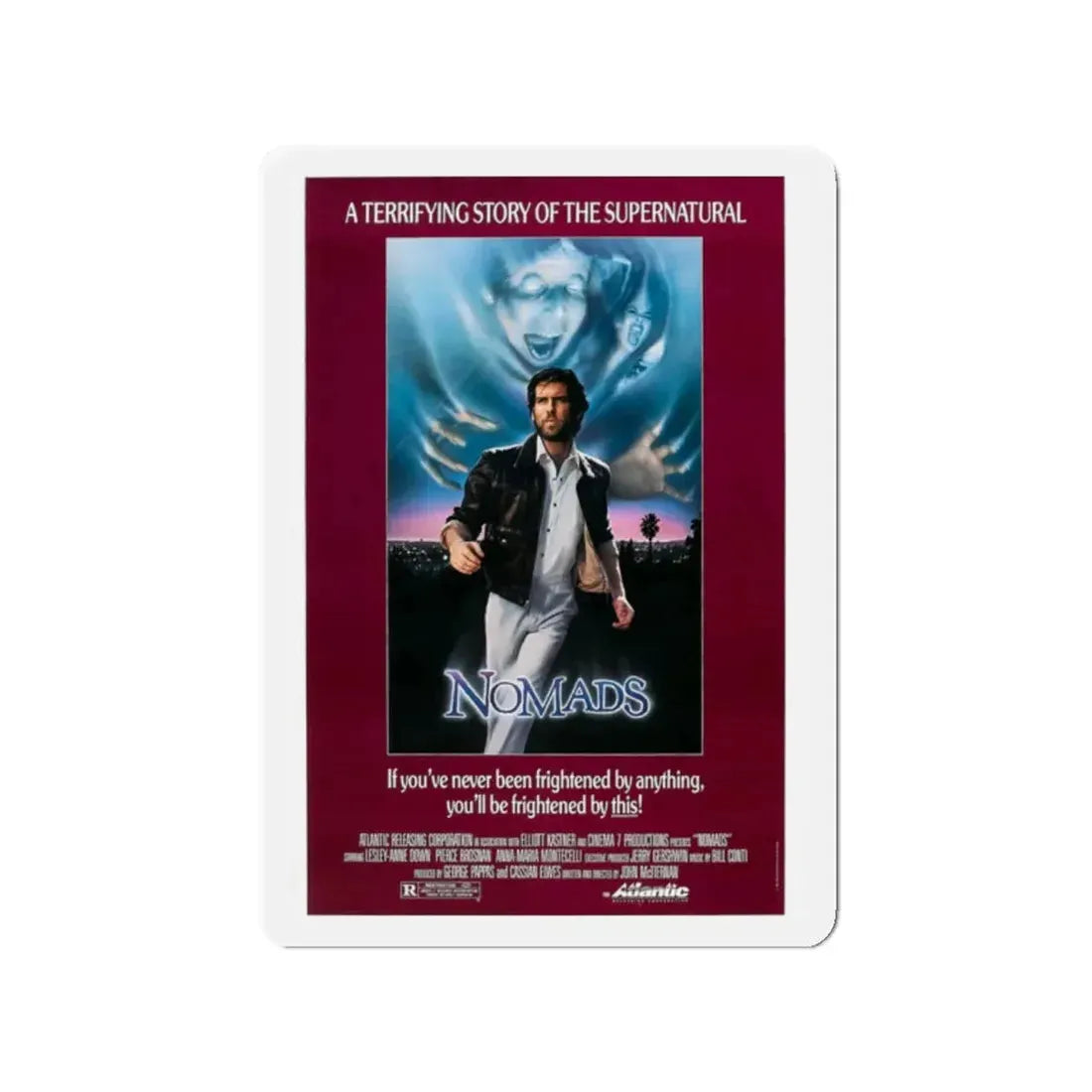 NOMADS 1986 Movie Poster - Refrigerator Magnet - The Sticker Space