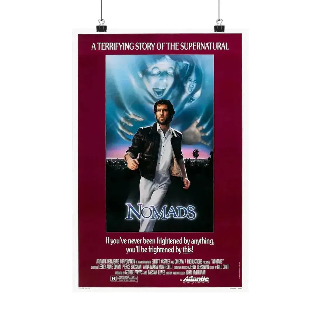 NOMADS 1986 - Paper Movie Poster 12″ x 18″ Matte - The Sticker Space