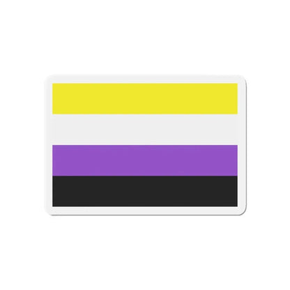 Nonbinary Pride Flag - Refrigerator Magnet - The Sticker Space