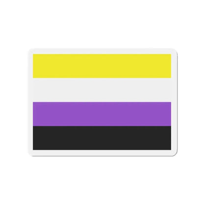 Nonbinary Pride Flag - Refrigerator Magnet - The Sticker Space