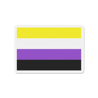 Nonbinary Pride Flag - Refrigerator Magnet - The Sticker Space