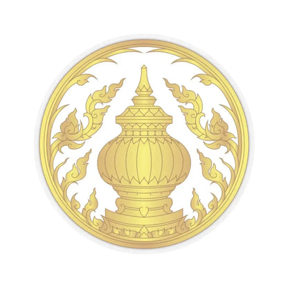 Nonthaburi Province Seal (Thailand) STICKER Vinyl Kiss-Cut Decal 2 Inch Transparent - The Sticker Space