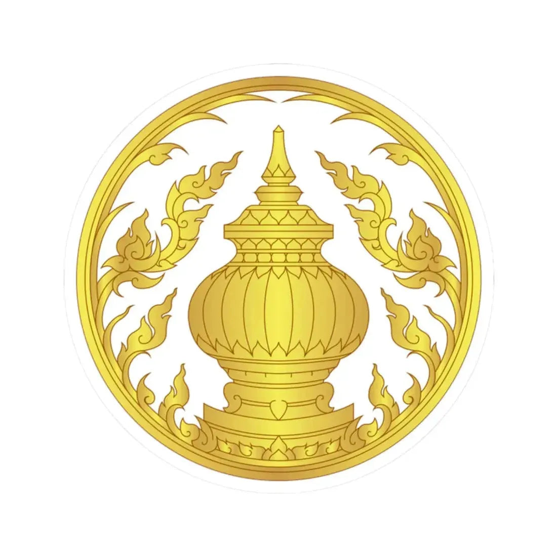 Nonthaburi Province Seal (Thailand) STICKER Vinyl Kiss-Cut Decal 2 Inch White - The Sticker Space