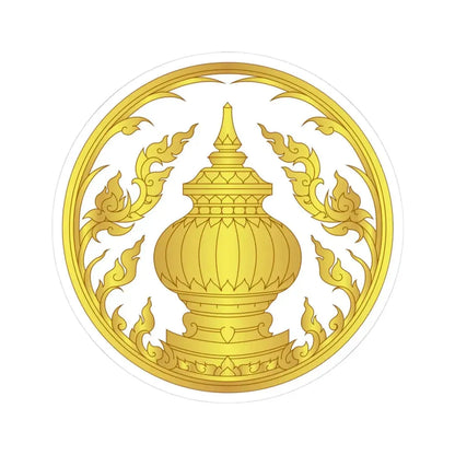Nonthaburi Province Seal (Thailand) STICKER Vinyl Kiss-Cut Decal 3 Inch White - The Sticker Space