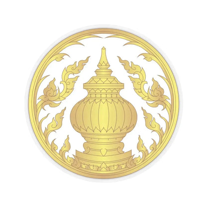 Nonthaburi Province Seal (Thailand) STICKER Vinyl Kiss-Cut Decal 4 Inch Transparent - The Sticker Space