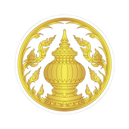 Nonthaburi Province Seal (Thailand) STICKER Vinyl Kiss-Cut Decal 4 Inch White - The Sticker Space