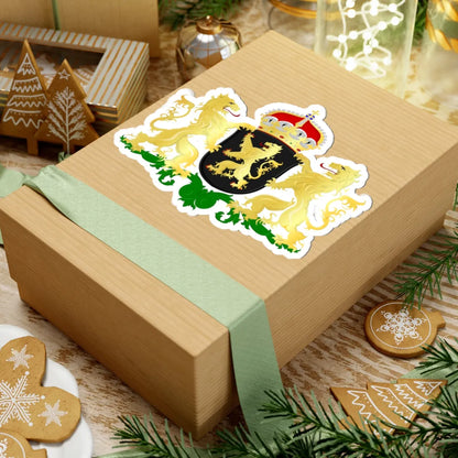 Noord-Brabant wapen (Netherlands) (Coat of Arms) STICKER Vinyl Kiss-Cut Decal - The Sticker Space