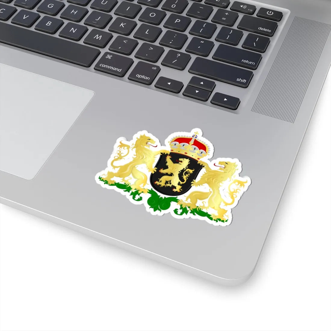 Noord-Brabant wapen (Netherlands) (Coat of Arms) STICKER Vinyl Kiss-Cut Decal - The Sticker Space