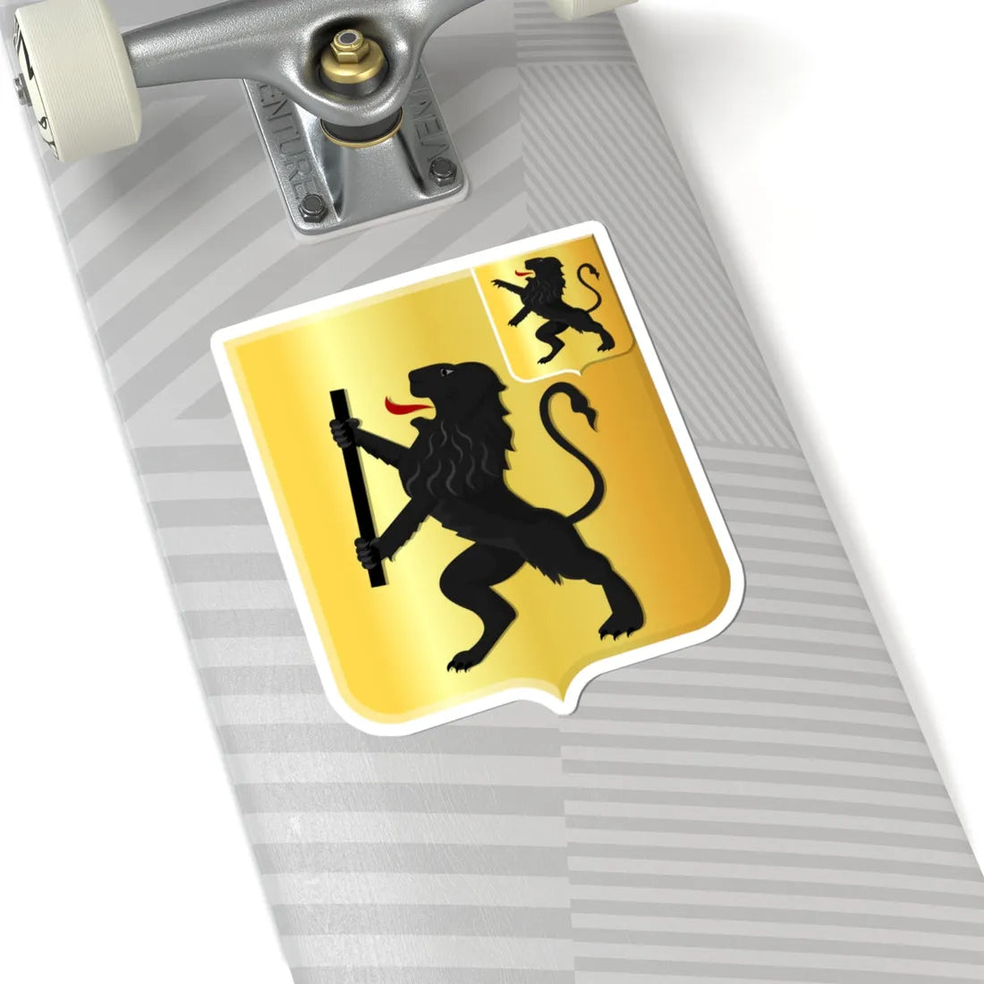 Noord Scharwoude wapen (Netherlands) (Coat of Arms) STICKER Vinyl Kiss-Cut Decal - The Sticker Space