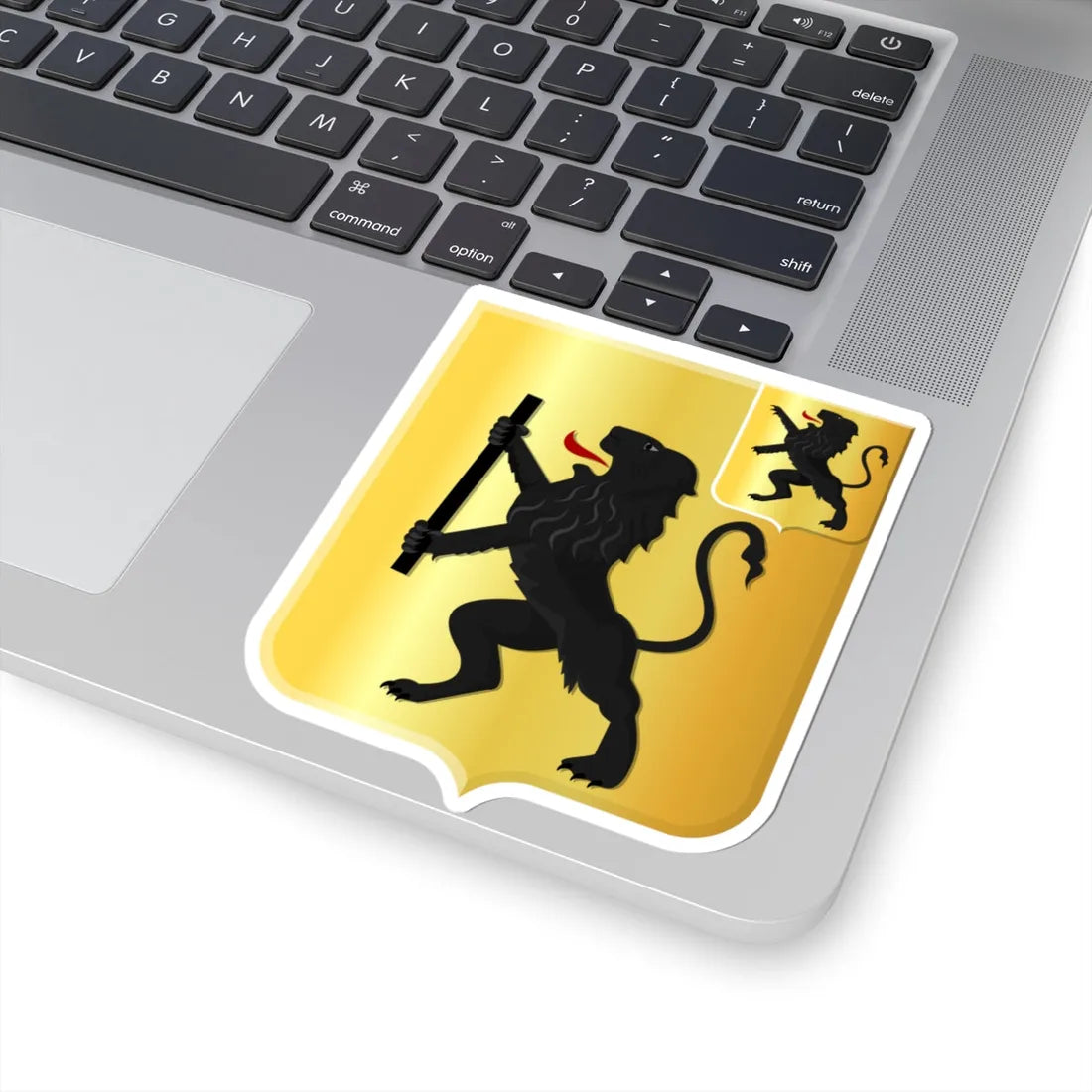 Noord Scharwoude wapen (Netherlands) (Coat of Arms) STICKER Vinyl Kiss-Cut Decal - The Sticker Space