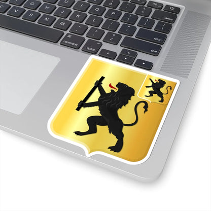 Noord Scharwoude wapen (Netherlands) (Coat of Arms) STICKER Vinyl Kiss-Cut Decal - The Sticker Space