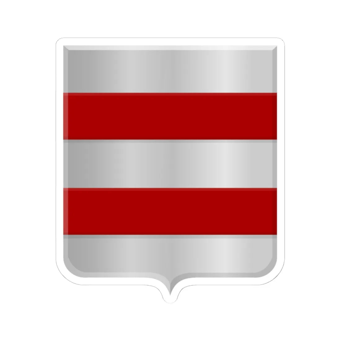 Noordeloos wapen (Netherlands) (Coat of Arms) STICKER Vinyl Kiss-Cut Decal 6 Inch White - The Sticker Space