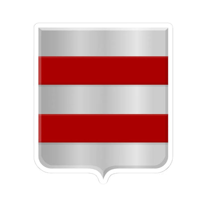 Noordeloos wapen (Netherlands) (Coat of Arms) STICKER Vinyl Kiss-Cut Decal 6 Inch White - The Sticker Space