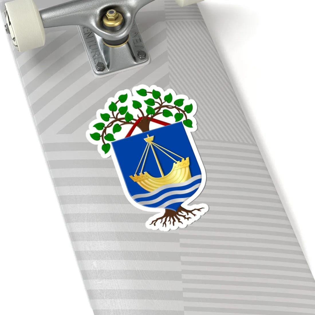 Noorder Koggenland wapen (Netherlands) (Coat of Arms) STICKER Vinyl Kiss-Cut Decal - The Sticker Space