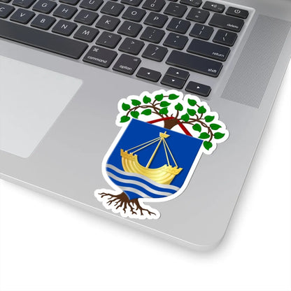 Noorder Koggenland wapen (Netherlands) (Coat of Arms) STICKER Vinyl Kiss-Cut Decal - The Sticker Space