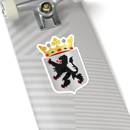 Noordwijk wapen 2019 (Netherlands) (Coat of Arms) STICKER Vinyl Kiss-Cut Decal - The Sticker Space