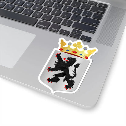 Noordwijk wapen 2019 (Netherlands) (Coat of Arms) STICKER Vinyl Kiss-Cut Decal - The Sticker Space