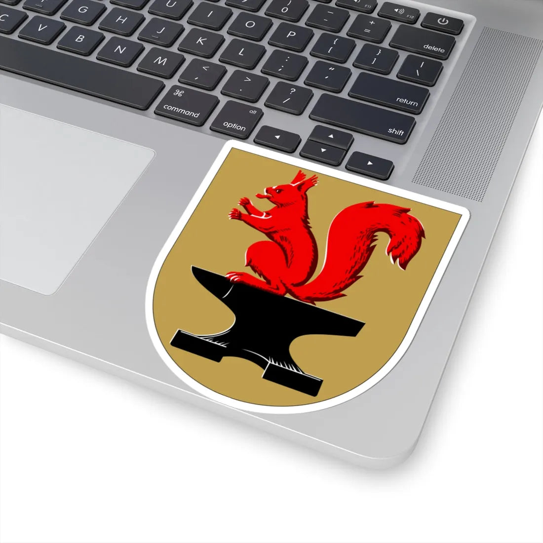 Noormarkku.vaakuna (Finland) (Coat of Arms) STICKER Vinyl Kiss-Cut Decal - The Sticker Space