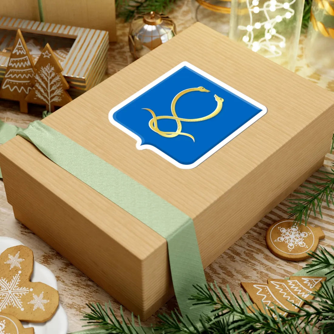 Nootdorp wapen (Netherlands) (Coat of Arms) STICKER Vinyl Kiss-Cut Decal - The Sticker Space