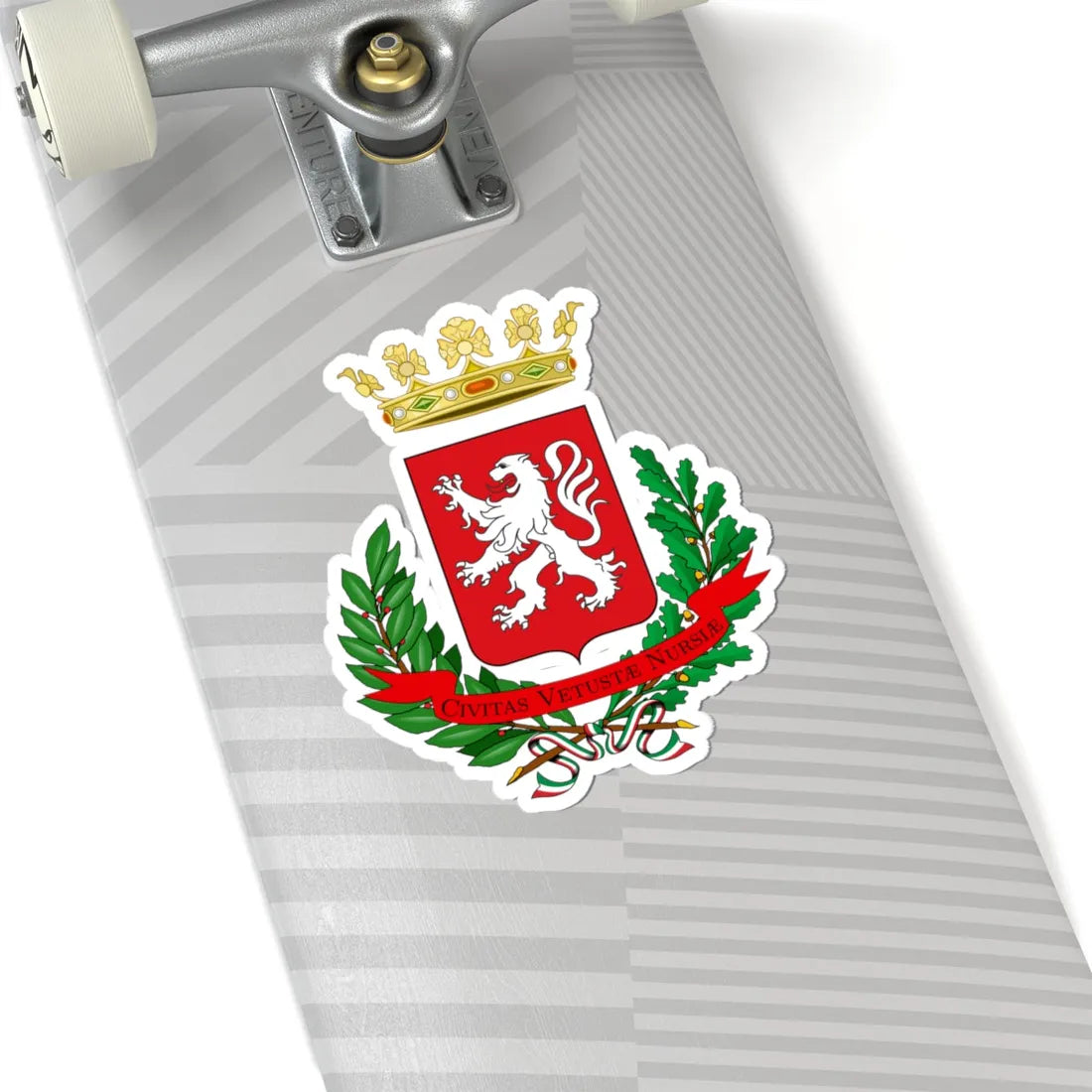 Norcia-Stemma (Italy) (Coat of Arms) STICKER Vinyl Kiss-Cut Decal - The Sticker Space