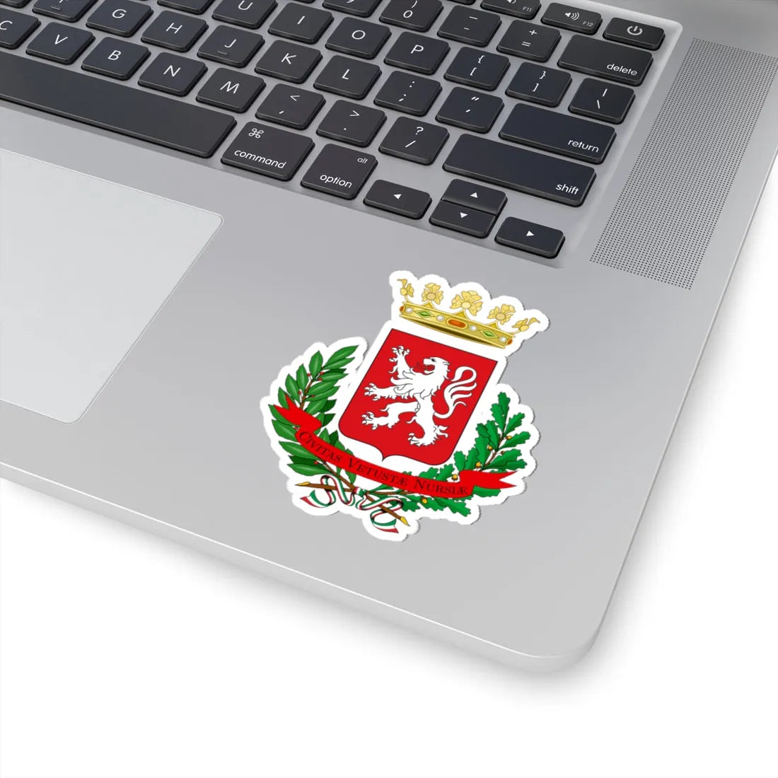 Norcia-Stemma (Italy) (Coat of Arms) STICKER Vinyl Kiss-Cut Decal - The Sticker Space