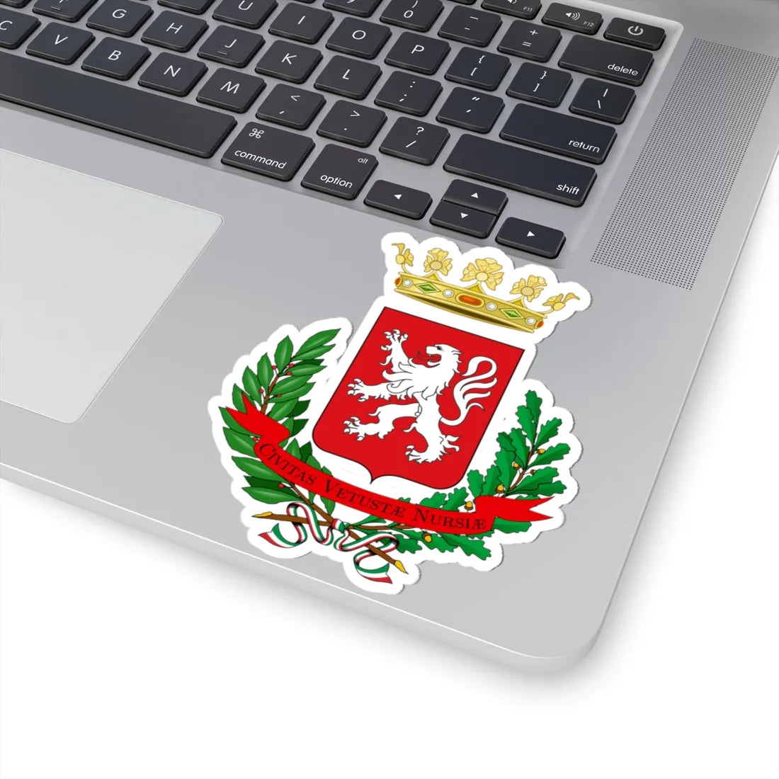 Norcia-Stemma (Italy) (Coat of Arms) STICKER Vinyl Kiss-Cut Decal - The Sticker Space