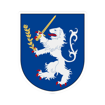 Nordic Battlegroup vapen (Sweden) (Coat of Arms) STICKER Vinyl Kiss-Cut Decal 2 Inch White - The Sticker Space