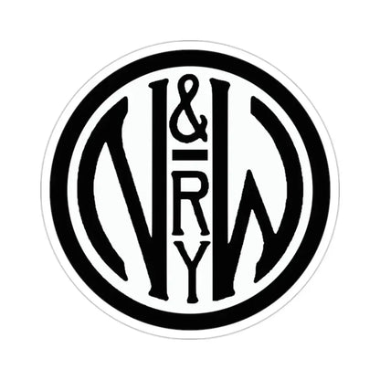 Norfolk and Western Railway STICKER Vinyl Die-Cut Decal 2 Inch - The Sticker Space