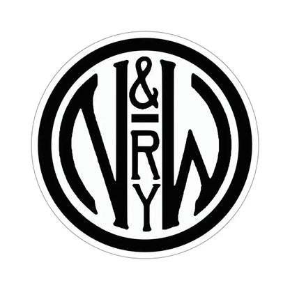 Norfolk and Western Railway STICKER Vinyl Die-Cut Decal 6 Inch - The Sticker Space