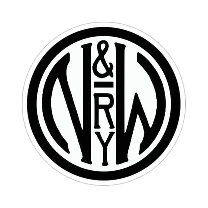 Norfolk and Western Railway STICKER Vinyl Die-Cut Decal - The Sticker Space