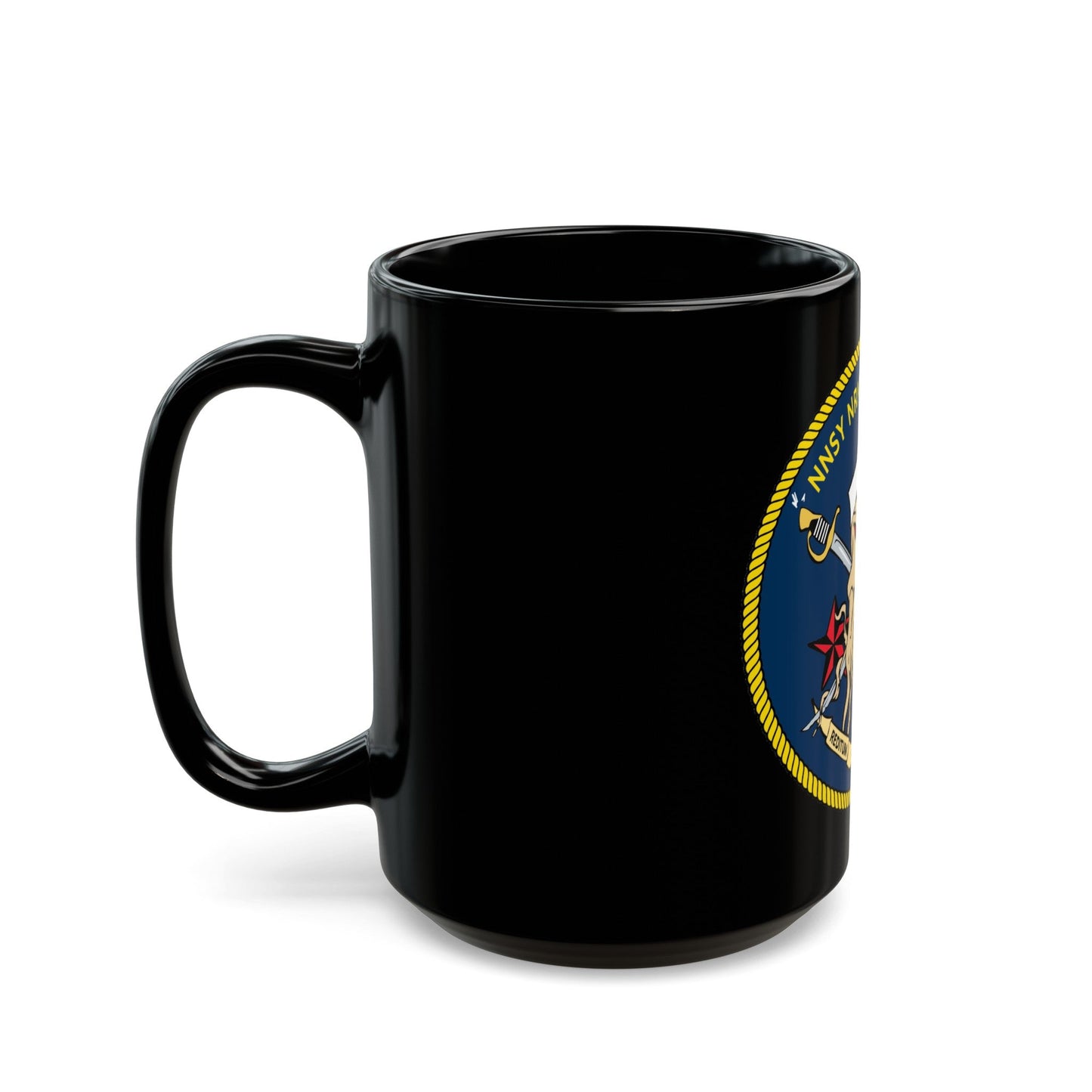 Norfolk Naval Shipyard Kings Bay Georgia Squids (U.S. Navy) Black Coffee Mug-The Sticker Space