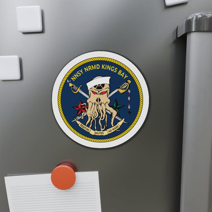 Norfolk Naval Shipyard Kings Bay Georgia Squids (U.S. Navy) Die-Cut Magnet-The Sticker Space